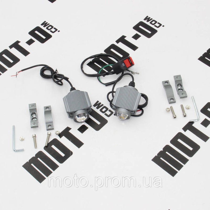Фара LED дополнительная (2шт.) + кнопка Lifan LF150-2E