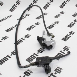 Гідравліка переднього гальма у зборі (дв. пор.) Shineray XY200GY-9A Гідравліка переднього гальма у зборі (дв. пор.) Shineray XY200GY-9A