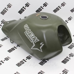 Бак топливный, зеленый Shineray XY150GY-17