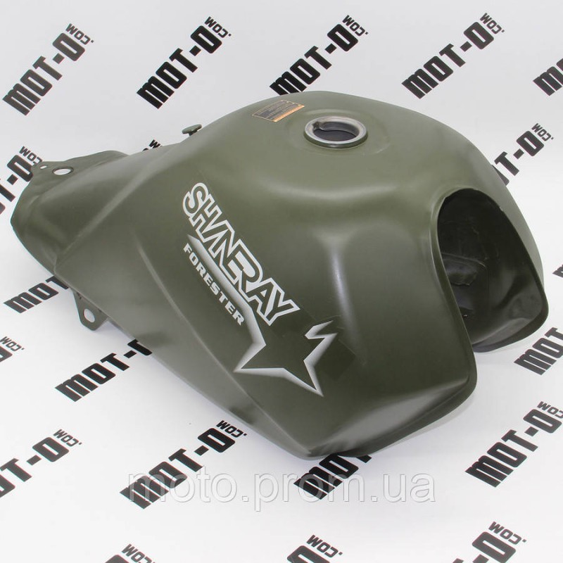 Бак топливный, зеленый Shineray XY150GY-17