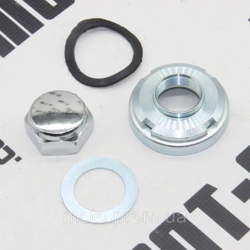 Гайка+контргайка рулевого вала (комплект) Shineray XY150GY-17