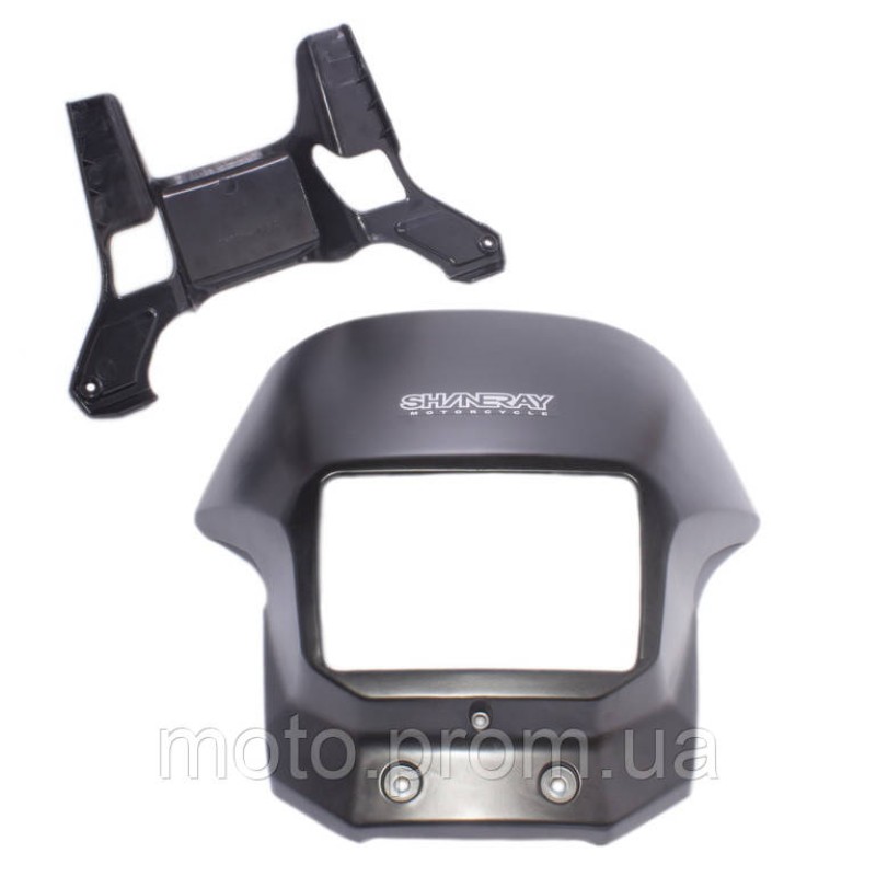 Обтекатель фары Shineray XY150GY-17 (черный)