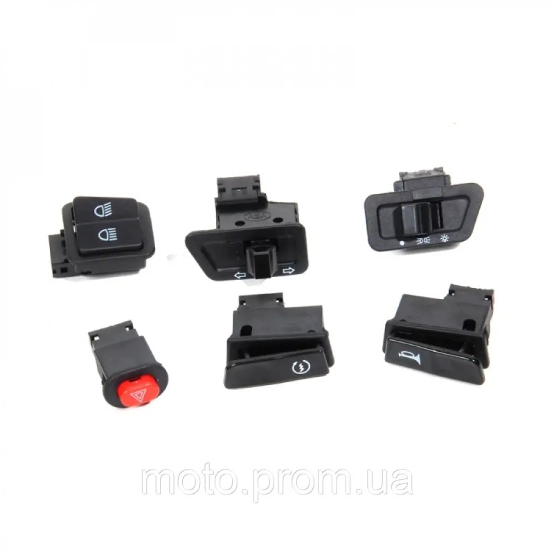 YB50QT-15D КОМПЛЕКТ КНОПОК (6 ШТ)