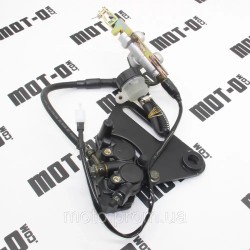Гідравліка зад. гальм. у зборі (з винос. бочком) Shineray XY250GY-6С Гідравліка зад. гальм. у зборі (з винос. бочком) Shineray XY250GY-6С