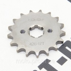 Звезда передняя CHOHO Shineray XY150GY-11B 428*17 Звезда передняя CHOHO Shineray XY150GY-11B 428*17