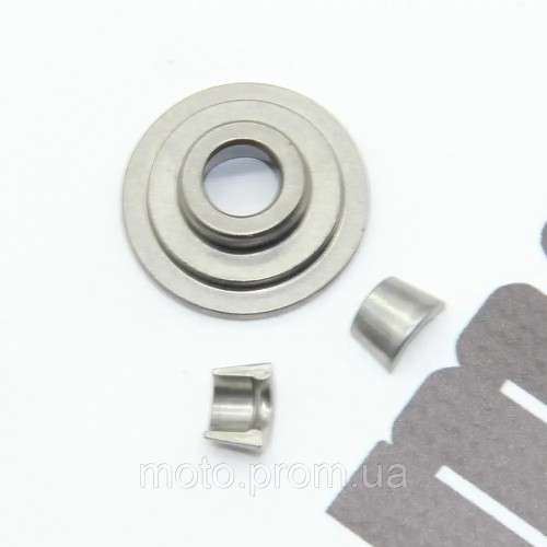 Седло пружины клапана+сухарики (2 полов.) MT250GY-8 (Grader 250)
