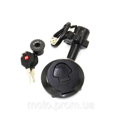 Замок зажигания (комплект) XY400GY-3 (Elcrosso 400)
