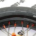 Диск задний+шина, R17*3.50J (ступица оранжевая) KOVI 