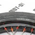Диск передний+шина, R17*2.50J (ступица оранжевая) KOVI 