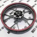 Диск передній, з червон. окант. TARO GP1 400