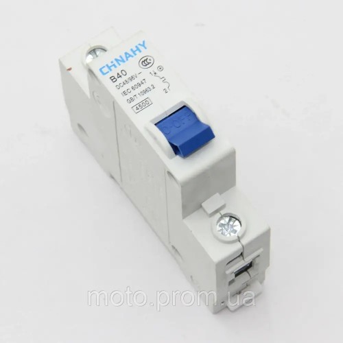 Автомат электрозащиты 40А Fada NIO 1500W
