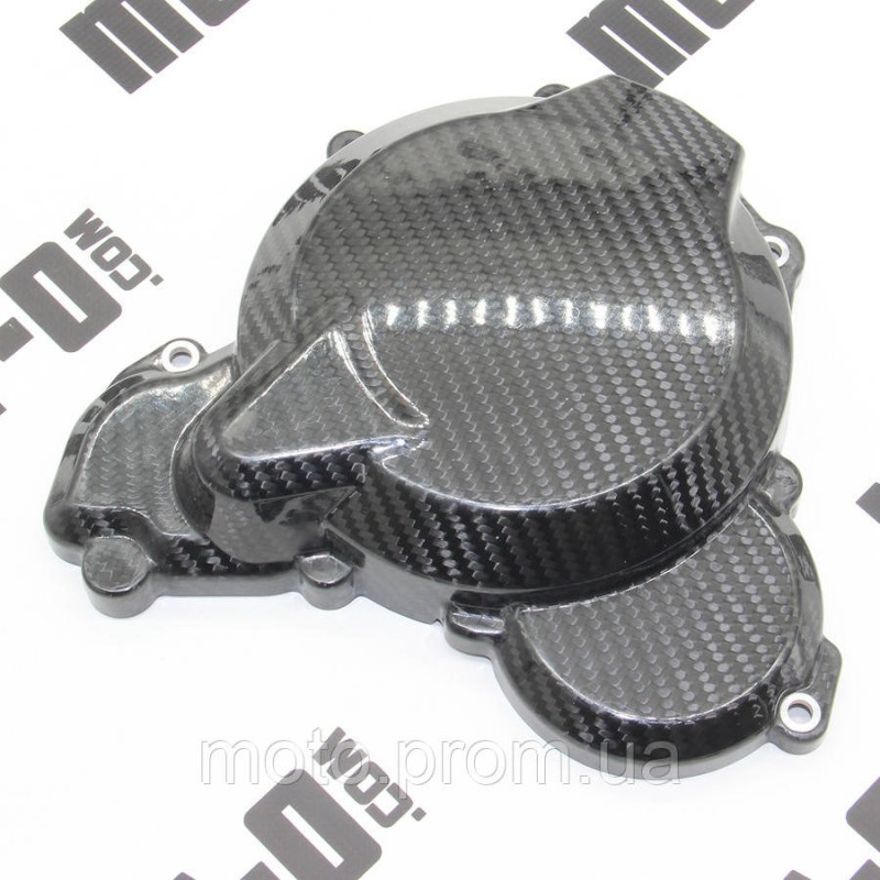 Защита крышки двиг., левая (1шт), carbon KOVI 300-2T