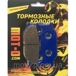 Колодки гальмівні передні для мотоциклів, YL-F003A Колодки гальмівні передні для мотоциклів, YL-F003A