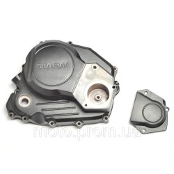Кришка двигуна, (права)+кришка масляного фільтра Shineray XY150GY-11B Кришка двигуна, (права)+кришка масляного фільтра Shineray XY150GY-11B