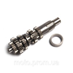 Первичный вал КПП в сборе Shineray XY250GY-6B Первичный вал КПП в сборе Shineray XY250GY-6B