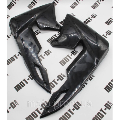 Пластик бака боков. перед., черный (л+п) XY250GY-15С (Tricker)