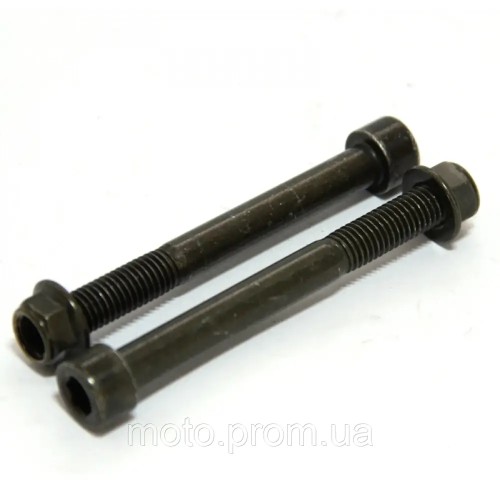 Гвинт M10×1.25×90+Гайка M10×1.5 (верхній гвинт кріплення заднього амортизатора) Shineray XY250GY-6B
