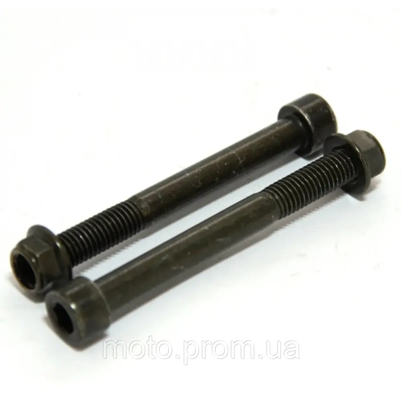 Гвинт M10×1.25×90+Гайка M10×1.5 (верхній гвинт кріплення заднього амортизатора) Shineray XY250GY-6B