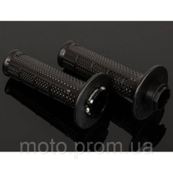 Гріпси Renthal MX R-Works Lock-On Tapered Grips - Half Waffle [Black] Ultra Tacky