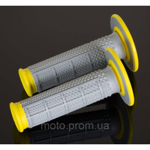Гріпси Renthal MX Tapered Grips - Dual Compound [Yellow] Soft