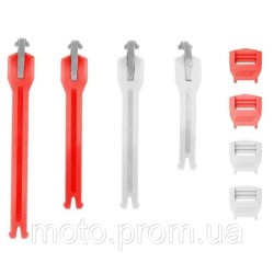 LEATT Strap kit 5.5 Boot - JW [Grey] No Size