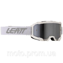Окуляри LEATT Velocity 4.5 Goggle [White] Mirror Silver Lens