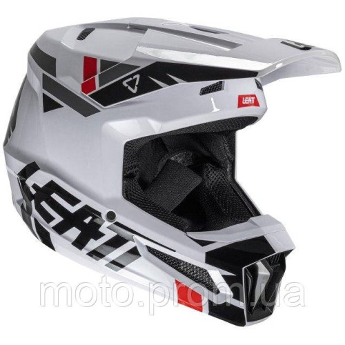 Шолом LEATT Moto 2.5 Helmet [White] XS