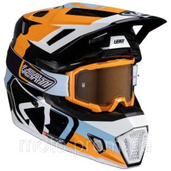 Шолом LEATT Moto 7.5 Helmet + Goggle [Orange] M
