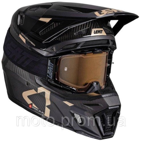 Шолом LEATT Moto 9.5 Helmet + Goggle [Black] XL