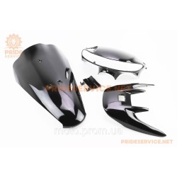 Honda DIO AF-35 пластик - к-кт фарбовані 6 деталей, чорний Honda DIO AF-35 пластик - к-кт фарбовані 6 деталей, чорний