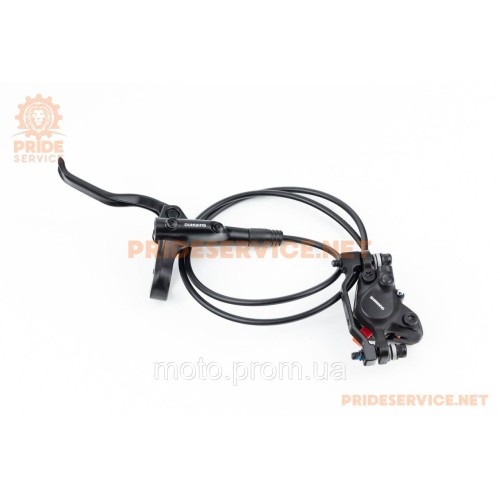 Тормоз Disk-brake гидравлический передний (F180мм), чёрный BR-MT200/BL-MT200