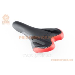 Сидіння MTB 270x145мм, чорно-червоне GS-1512 Сидіння MTB 270x145мм, чорно-червоне GS-1512