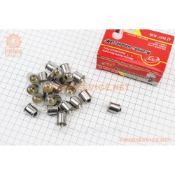Лампа повороту (біла з цоколем) 12V/10W G18 BA15S к-кт 20 шт. Лампа повороту (біла з цоколем) 12V/10W G18 BA15S к-кт 20 шт.