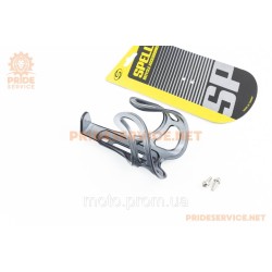 Фляготримач пластиковий, кріпл. на раму, прозорий SBC-100