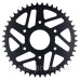 Зірка AFAM Steel Sprocket 520 [Black] 44z