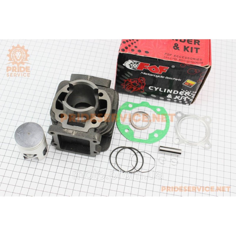 Цилиндр к-кт (цпг) Yamaha BWS/2JA 50cc-40мм (палец 10мм) (JOG 1;JOG 2;JOG Minarelli;Champ; Slider; Gear 2T)