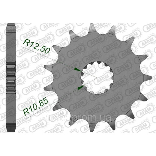 Зірка AFAM 530 Sprocket - Suzuki 16z