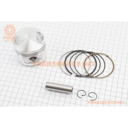 Поршень к-кт CB/CG150cc 62мм STD (высота 50мм, палец 15мм) Поршень к-кт CB/CG150cc 62мм STD (высота 50мм, палец 15мм)