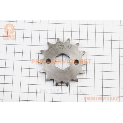 Зірка передня CG/CB, 428H-14T (під шліц 5мм) Loncin JL200-68A/LIFAN