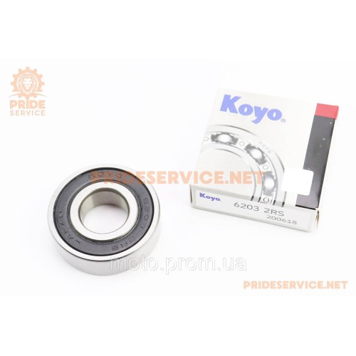 Підшипник 6203 2RS (17х40х12) 
