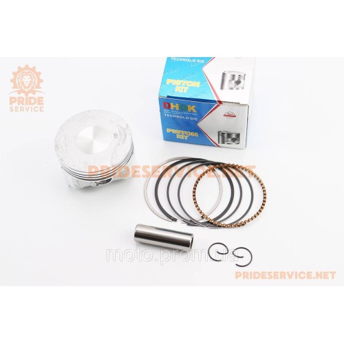 Поршень к-кт CB250cc 65,5мм + 0,25 (висота 42,5мм, палець 15мм)