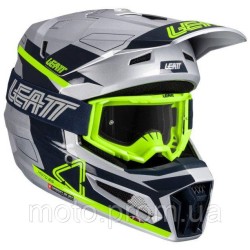 Шолом LEATT Moto 3.5 Helmet + Goggle [Steel] L