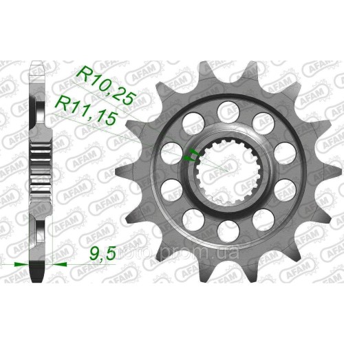 Зірка AFAM 520 Sprocket - Sherco 13z