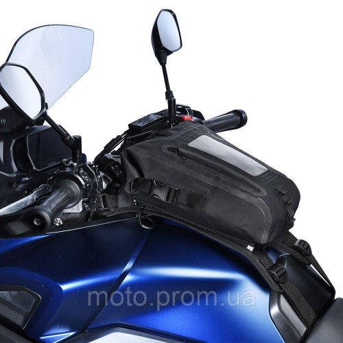 Сумка на бак Oxford Aqua S8 Strap on Tank bag with Harness Black