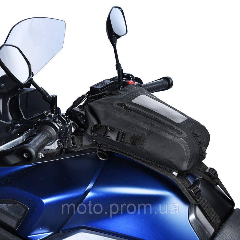Сумка на бак Oxford Aqua S8 Strap on Tank bag with Harness Black