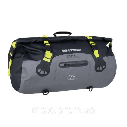 Мото сумка Oxford Aqua T-50 Roll Bag Black/Grey/Fluo
