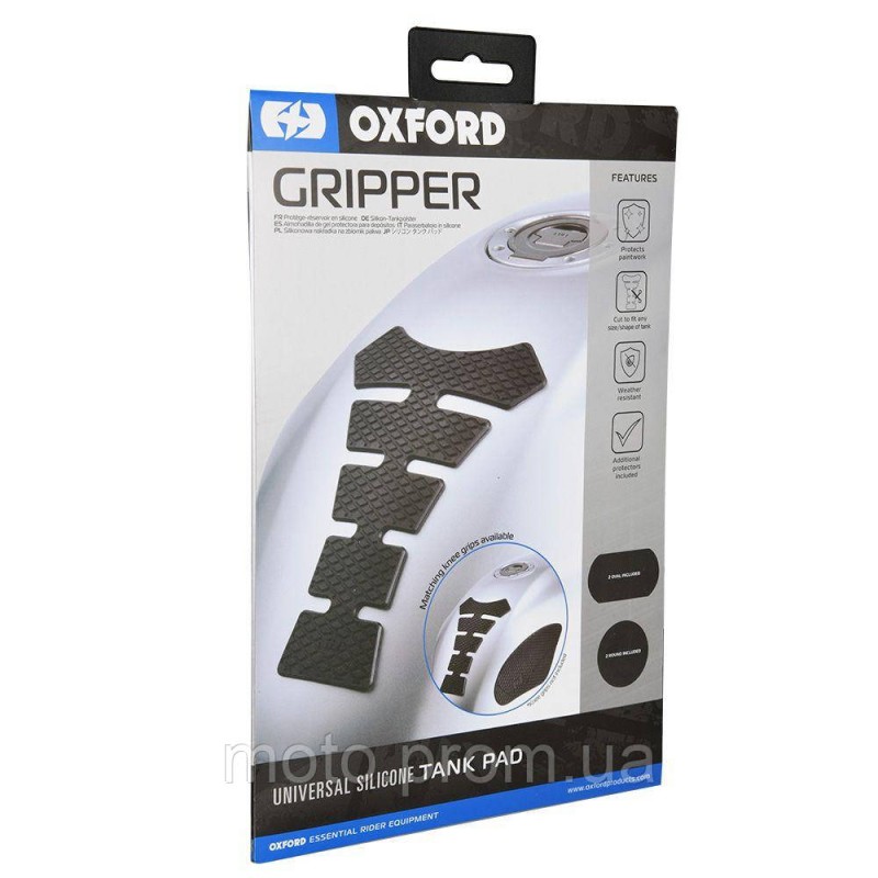 Наліпка на бак Oxford Gripper - Universal Silicone Tank Pad Spine 2.5mm