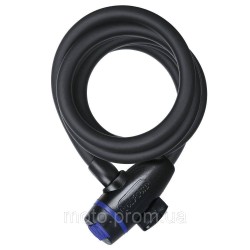 Трос протиугінний Oxford Cable Lock 12mm x 1800mm Smoke Трос протиугінний Oxford Cable Lock 12mm x 1800mm Smoke