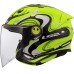 Шолом LS2 OF622 Funny 2 Glup Hi-Viz Yellow (M)