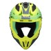 Мотошолом LS2 MX708 Fast 2 Duck Matt Hi-Vis Green Hi-Vis Yellow (XXL)